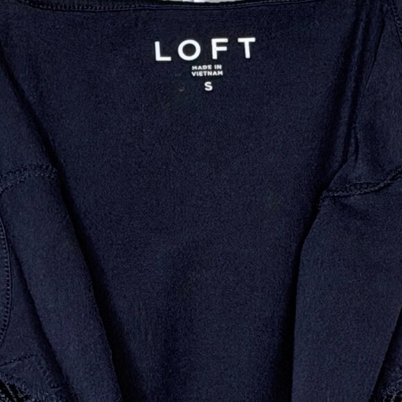 LOFT Deep Navy Lace Detail Camisole Top - Picture 5 of 6